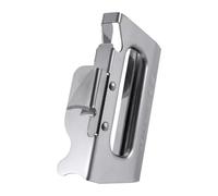 DOITOOL Ouvre-boîte Multifonctionnel en Acier Inoxydable Argenté, Manuel et Simple, Maison Voyage, Ouvre Bouteilles et Boîtes Style