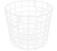 DOITOOL Panier de Rangement en Fer Blanc Moyen Poignées Doubles Panier Décoratif en Fil de Fer pour Stockage de Légumes Fruits et Divers Articles Bac de Rangement Stable pour Maison