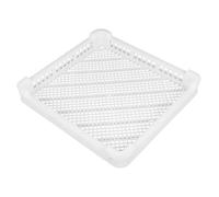 DOITOOL Panier Structure Creuse et Trous d'Évacuation de Congélation Rapide Individuel en Plastique Blanc pour Légumes et Aliments, pour Maison et Restaurant