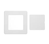 DOITOOL Panneau D’accès Mural ABS Blanc pour Cloisons Sèches 7x7x0,4 | Finition Affleurante, Pose sans Outil, pour Appartements et Couloirs, Cache Discrètement Ouvertures
