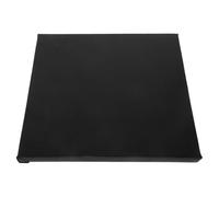 DOITOOL Panneau de Peinture Noir 25X25 CM Toile Tendue pour Peinture Acrylique Huile et Aquarelle Cadre en Bois Robuste Toile Pré-Tendue pour Artistes Fournitures de Dessin et