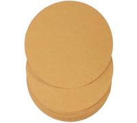 DOITOOL Papier à Croquis Rond en Pâte de Bois 40pcs, Carton à Peindre Compact et Léger, Facile à Ranger, pour Bricolage et Cours D'art pour Garçon et Filles