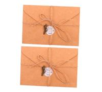 DOITOOL Papier à Lettres A5 Vintage Enveloppes 2 Pièces Papier à Lettres Neuf Format A5 Rétro Ensembles de Papeterie pour Correspondance pour Manuscrites et Occasions Spéciales