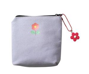 DOITOOL Paquet de Rangement pour Accessoires Électroniques en Toile Pourpre, Petit, Léger et Pratique, Pendentif, pour Paquet à Main ou Valise Couleur Aléatoire