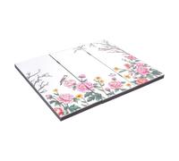 DOITOOL Paravent Pliant Traditionnel en Acrylique 1 Pièce, Séparateur de Bureau Miroir Pliable, Ornement Feng Shui Décoratif Chinois pour Studio, Chambre Étudiante et Espace de Travail