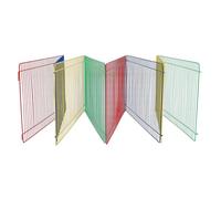 DOITOOL Parc pour Petits Animaux Modulable sans Bords, en Métal Sécurisé, 35x23 Cm, pour Cochons D’Inde Et Lapins, Espace De Jeu Intérieur pour Rongeurs Et Hamsters
