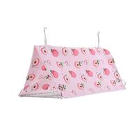 DOITOOL Parrot Hammock Bed with Breathable Mesh Base Ventilated Hanging Bird Nest for Medium Parrots Budgies Cockatiels Cage Sleeping Tent Easy to Clean