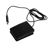 DOITOOL Pédale USB Unique en Plastique Noir pour PC et Laptop, Jeu | Opération au Pied Ergonomique, Contrôle sans Utilisation des Mains, pour Gamers et Transcripteurs