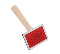 DOITOOL Peigne pour Chiens et Chats en Bois Poignée Confortable, Brosse Carde pour Démêlage et Élimination des Poils Morts, pour Toilettage Maison