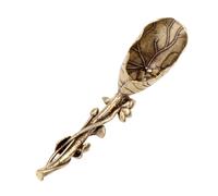 DOITOOL Pelle à Thé en Cuivre Lotus, pour Service à Thé Cuillère | Accessoire Thé, Esthétique Élégante, Usage la Cuisine et Maison, Coloris Or, Idée Présent Plusieurs styles