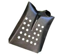 DOITOOL Pelle Plate Multifonctionnelle De Nettoyage Agricole en Métal Outil pour Nettoyage De Fosses, Excréments De Volaille Pelle De Jardin Robuste Résistante à L’Usure Usage Ferme Et Élevage