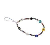 DOITOOL Pendentif de Téléphone Créatif avec Corde de Suspension Perles Lanière Perte pour Smartphone Décoration Unique pour Offrir Couleur Aléatoire