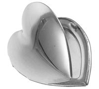 DOITOOL Pendentif Médaillon Cœur Acier Inoxydable pour DIY Bijoux Charme Photo Coeur pour Fabrication de Colliers Breloque Charmeuse Compacte et Légère