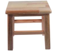 DOITOOL Petit Banc-Tabouret en Bois Massif, Tabouret pour Garçon et Filles Pratique pour Changer de Chaussures, Tabouret de Salon Multifonction