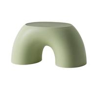 DOITOOL Petit Tabouret Rond Antidérapant en Plastique PP Vert, Marchepied Confortable et Léger pour Maison, Salle de Bain et Chambre D’garçon et Filles, Tabouret Pratique pour Se Chausser