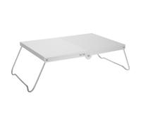 DOITOOL Petite Table Pliante Portable en Alliage D'aluminium, Mini Table de Camping Légère et Résistante la Chaleur, pour Pique-niques, Plage, Randonnée et Activités de Plein Air