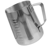 DOITOOL Pichet à Lait 600ml en Acier Inoxydable Double Graduation Intérieure et Extérieure, Gobelet à Mousser Ergonomique pour Café et Cappuccino, Accessoire Cuisine pour Préparation