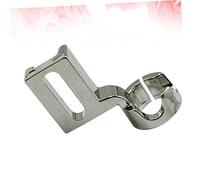 DOITOOL Pied Presseur INOX à Tige Basse pour Machine à Coudre Domestique Pied Règle Ouvert pour Quilting Compatible Brother Singer Babylock avec Guide Contact Aiguille