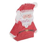 DOITOOL Pinata Papier de Noël Père Noël à Casser pour Garçon Fille Contenant Bonbons et Cadeaux Accessoire Fête et Anniversaire pour Jeux Festifs