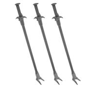 DOITOOL Pince à Aquarium 3 Pièces 50 CM en Plastique Gris - Pinces Longues pour Plantes D’Aquarium et Alimentation des Poissons - Outil Polyvalent pour Aquascaping Nettoyage et Entretien