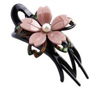 DOITOOL Pince à Cheveux Bec de Canard en Acrylique Chic et Sécurisée pour Femmes et Filles Barrette à Cheveux Arrière Résistante pour Cuisiner ou Se Laver le Visage