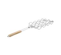 DOITOOL Pince à Maïs Pliable pour Barbecue Extérieur Rack de Grillade Multifonction pour Légumes Steaks et Fruits de Mer Accessoire Portable et Facile à Nettoyer