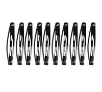DOITOOL Pinces à Cheveux Simples et Décoratives en Alliage Lot de 60 Noires Forme Goutte D'eau pour Maintenir les Cheveux lors de Dîners ou Soirées