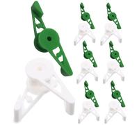 DOITOOL Pinces de Tuteurage Réglables pour Plantes en Plastique 360° 40 Pièces pour Cintrage des Branches et Augmentation Rendement en Culture de Plantes