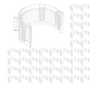 DOITOOL Pinces Porte-bobines en Plastique Transparent 150 Pièces Clips pour Bobines de Canette, Organisateur Modulaire pour Couture, Broderie et Quilting, Outil Compact de Rangement