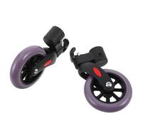 DOITOOL Pivotantes de Remplacement pour Déambulateur 4 Pouces Mécanisme de Verrouillage Sécurisé et Structure Rotative Antidérapante, Adaptées aux Exercices de Rééducation en Extérieur, 1