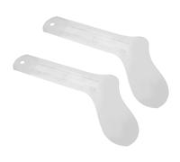 DOITOOL Planche à Chaussettes Outil de Formage pour Transfert par Presse à Chaud 2pcs en Aluminium Argenté Trou Suspendre pour Sublimation et Teinture