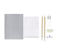 DOITOOL Planche à Dessin à L'eau A3 Support, Ensemble de Peinture à L'eau pour Artistes, Matériau Pp Robuste, Kit Tableau Réutilisable pour Dessin et Calligraphie, Couleur Aléatoire