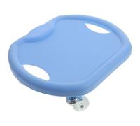 DOITOOL Planche D'exercice Abdominale à Rouleaux Pliable, Double Roulement | Tapis Épais Haute Élasticité, Roues en Caoutchouc Antidérapantes, Usage Sols Durs, Bleu