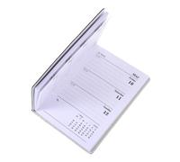DOITOOL Planificateur Académique Portable pour Étudiants et Bureau Carnet de Notes Mensuel Multi-fonction Organiser Agenda de Poche avec Couverture Imitation Cuir pour Usage Quotidien et