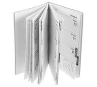 DOITOOL Planificateur avec Couverture Faux Cuir Notes Compact pour Planification Quotidienne et Hebdomadaire Papier Épais pour Usage Professionnel Voyage Janv Déc