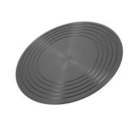 DOITOOL Plaque Chauffante Facile à Nettoyer Surface Lisse en Aluminium Noir, Diffuseur de Chaleur pour Cuisinière à Gaz Cuisine