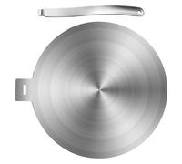 DOITOOL Plaque Conductrice de Chaleur Métallique 30 CM Compatible Induction et Cuisinière Électrique Surface Épaisse pour Cuisson Homogène et Décongélation Rapide à Domicile