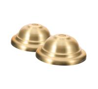 DOITOOL Plaque de Plafond en Laiton pour Lampe, Style Chapeau Britannique Vintage, Éclairage Doux et Installation Stable, pour Salon et Salle à Manger