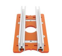 DOITOOL Plaque D'insertion Compatible Différentes Tailles en Aluminium pour Routeur Support de Positionnement de Matériaux, Production de Menuiserie à Grosse Échelle