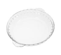 DOITOOL plat de cuisson rond assiette d'apéritif Transparent