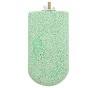 DOITOOL Plateforme de Broyage pour Cage à Oiseaux Pierre à Aiguiser pour Bec de Perroquet, Perchoir Plat Vert Résistant à l'usure, à Mâcher pour Perroquets et Perruches, Accessoire