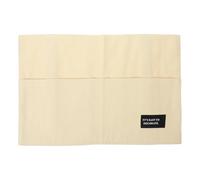 DOITOOL Pochette de Rangement Suspendue Design Compact pour Canapé ou Fauteuil, Organisateur de Chevet, Coton, Beige Rangement des Objets Divers, pour Dortoir et Chevet