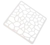 DOITOOL Pochoir Géométrique Réutilisable en PET Format Moyen Motifs Irréguliers pour Projets de Bricolage Décoration Intérieure Travail du Bois et Estampage Décoratif sur Sol et Mur