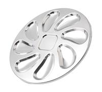 DOITOOL Poêle à Huîtres Antiadhésive en Acier Inoxydable, Résistante la Rouille, Design Élégant et Compatible Lave-vaisselle pour Restaurant Cuisine Maison