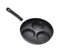 DOITOOL Poêle Ronde Mini pour Pancakes et Œufs Poêle Antiadhésive Format Déjeuner Cuisson Efficace et Facile Au Quotidien Compatible Induction