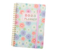 DOITOOL Portable Schedule Notebook For Students And Office Staff Coil Bound Daily Planner Notepad With English Printing Practical Plans Writing Organizer