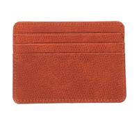 DOITOOL Porte-Cartes Bancaire Marron en PU Protection Sécurisée et Gestion des Cartes, Voyage ou L'école, Pochette Pratique pour Cartes de Crédit et Badges