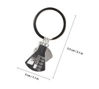 DOITOOL Porte Clés Chimie avec Microscope Calculatrice et Mesureur Original pour Clés et Sacs Anniversaire pour Étudiants Laboratoire