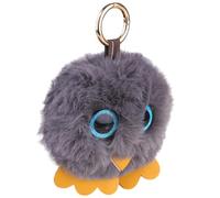 DOITOOL Porte-clés Hibou en Peluche Unique Pompon, Design Créatif et Élégant, Porte-clés Présent pour Femme et Fille, Accessoire Charmant pour Paquet ou Voiture