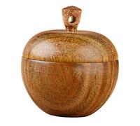 DOITOOL Porte-clés Sculpté En Bois De Verawood Accessoire De Petite Taille Artisanat Suspendu Élégant Pour Les Âges